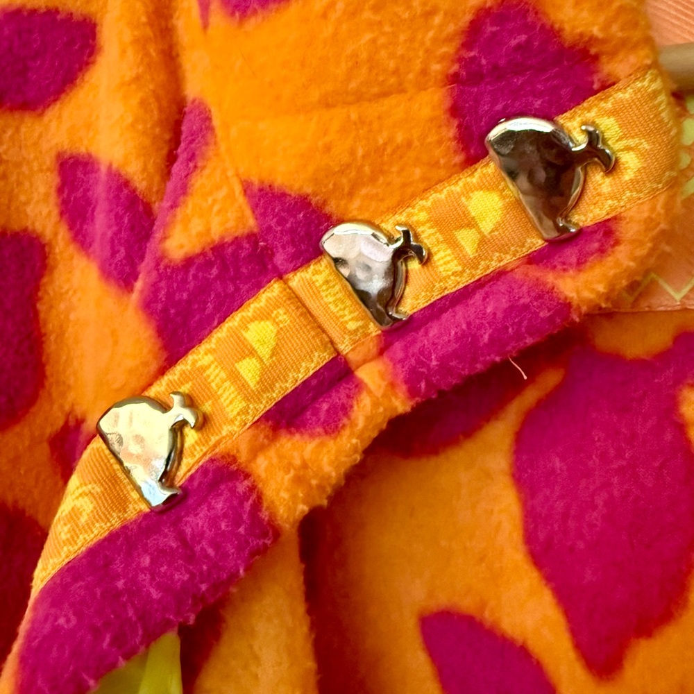Phenix Vintage 90’s Fleece Jacket with Metal Whale Snap Buttons Please Read Desc - Picture 2 of 14